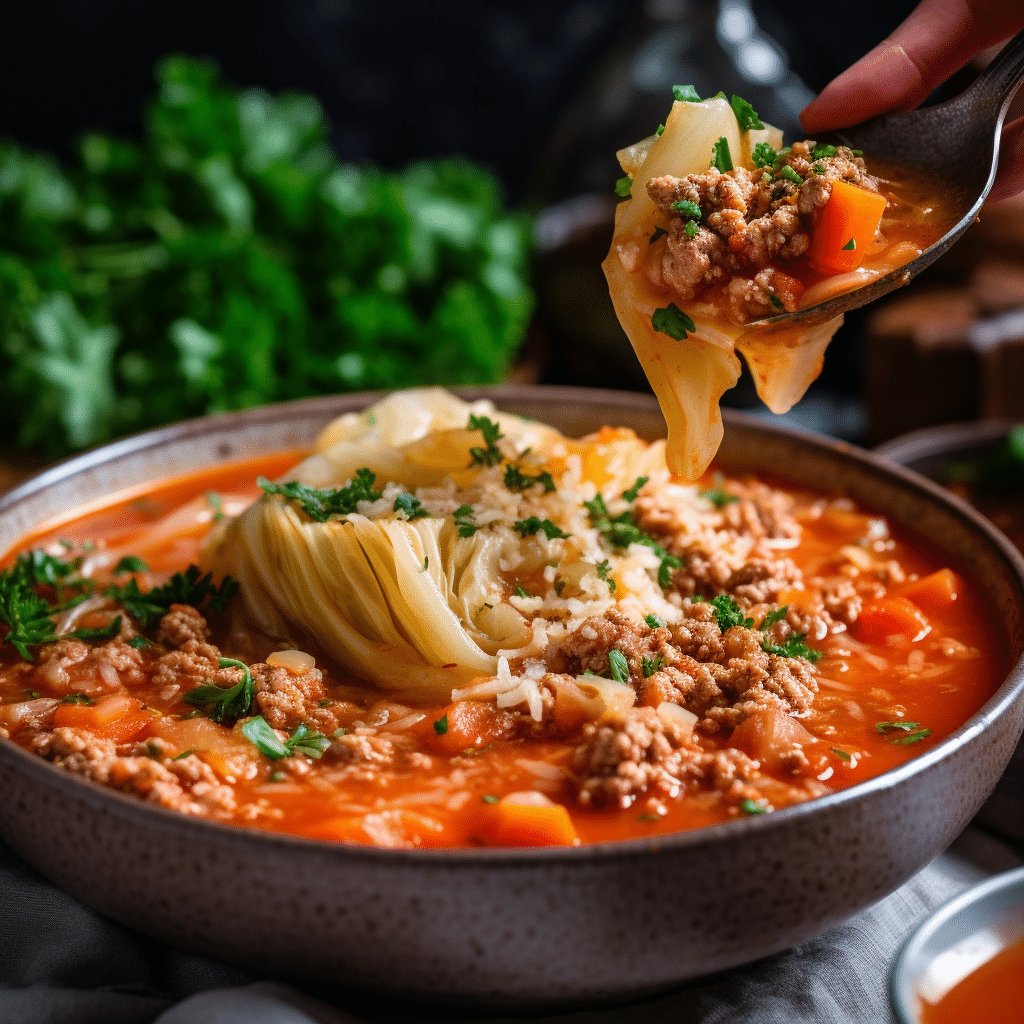 Low Carb Cabbage Soup Recipe