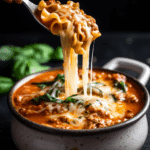 Keto Lasagna Soup Recipe
