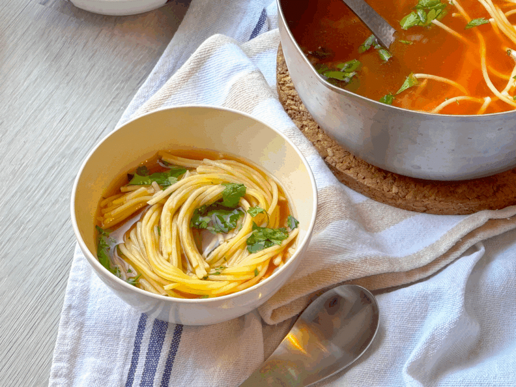Italian Noodle Soup (Brodo di Pollo) Recipe