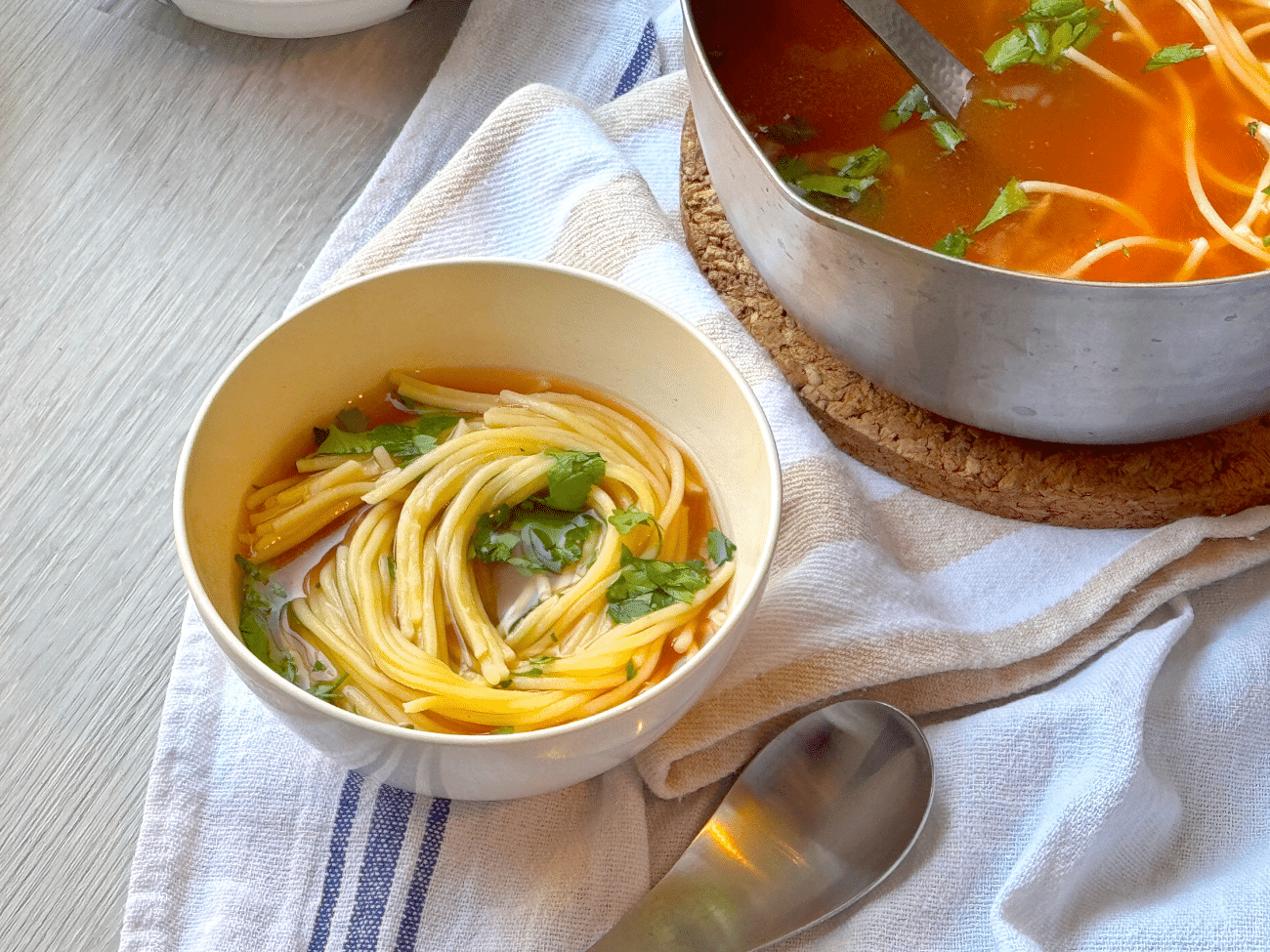 Italian Noodle Soup (Brodo di Pollo) Recipe