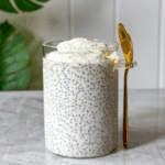 Easy Coconut Chia Pudding Recipe (Coconut Raffaello)