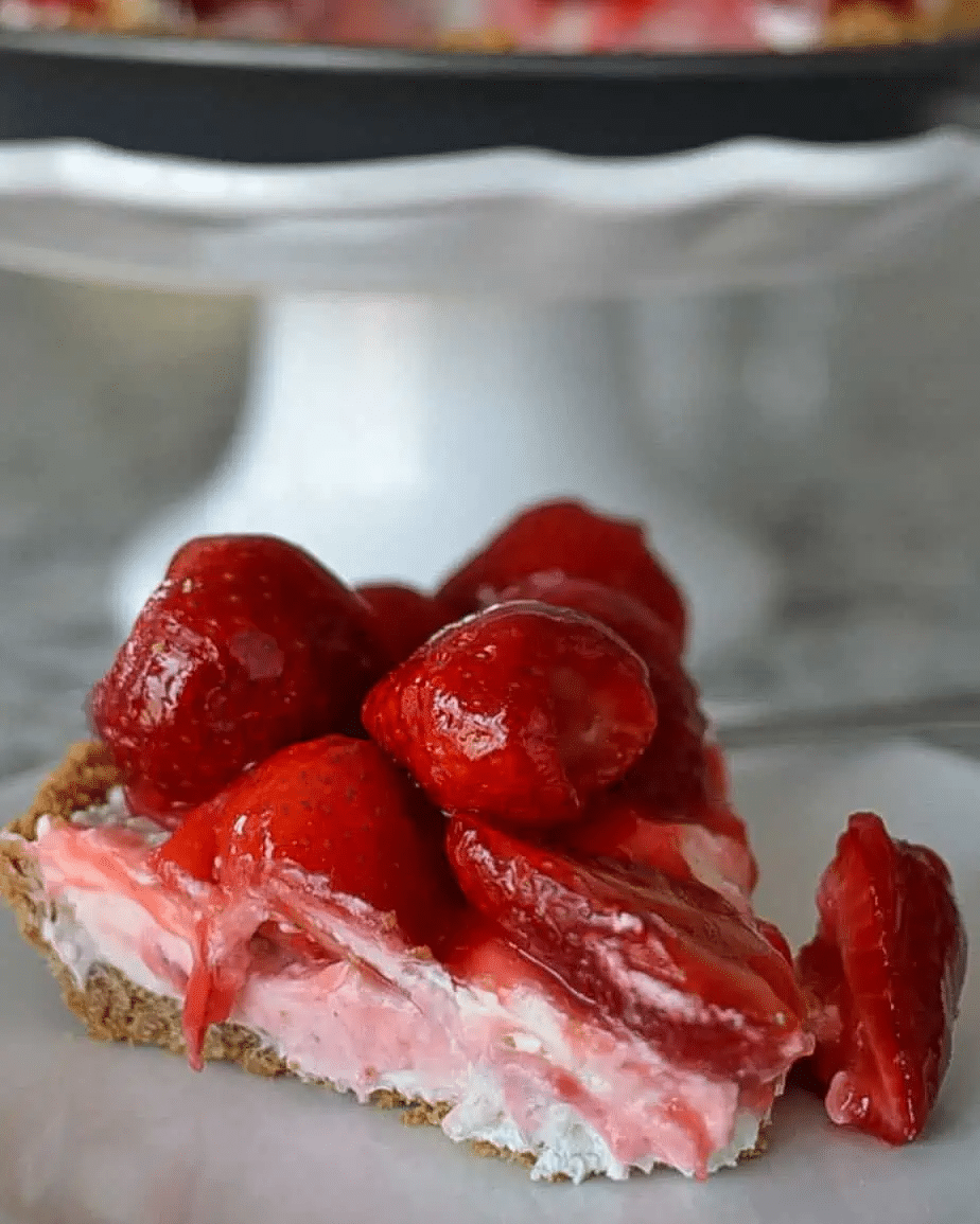 Strawberry Cream Cheese Pie Recipe
