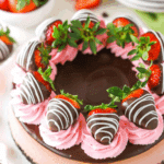 Chocolate Covered Strawberry Cheesecake Recipe