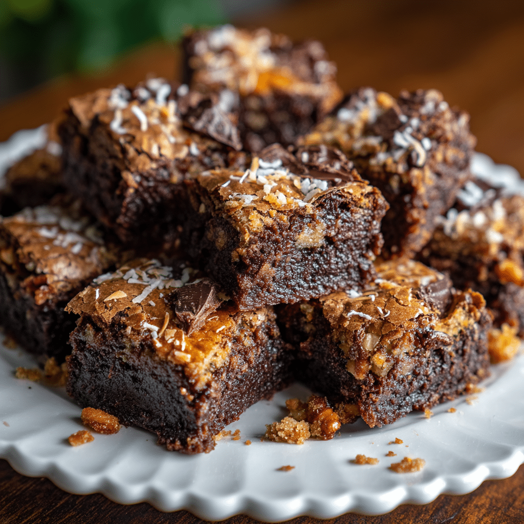 German Chocolate Cookie Bars Recipe