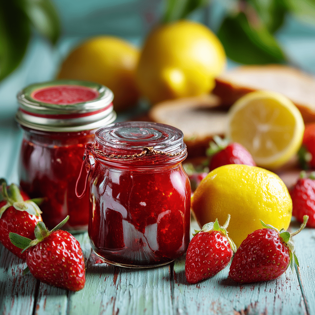Strawberry Lemonade Jam Recipe