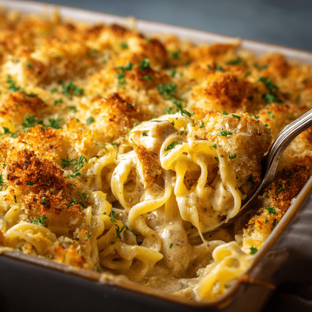 Easy Chicken Noodle Casserole Recipe for Comfort Food Lovers