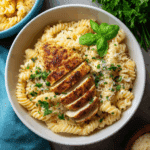 Creamy Chicken Garlic Parmesan Pasta Recipe