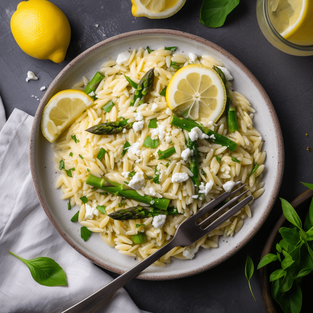 Fresh Spring Pasta Primavera with Feta Recipe