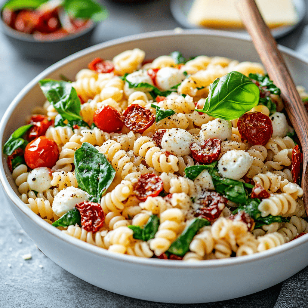 Sun-Dried Tomato Pasta Salad