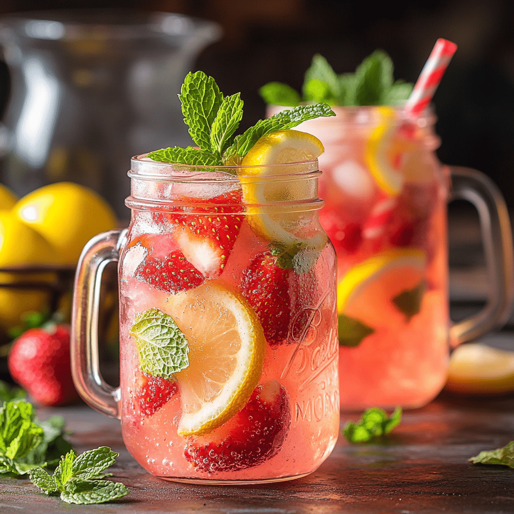 Easy Strawberry Lemonade Recipe