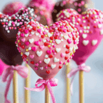 Chocolate Dipped Strawberries Recipe (Strawberry Pops)