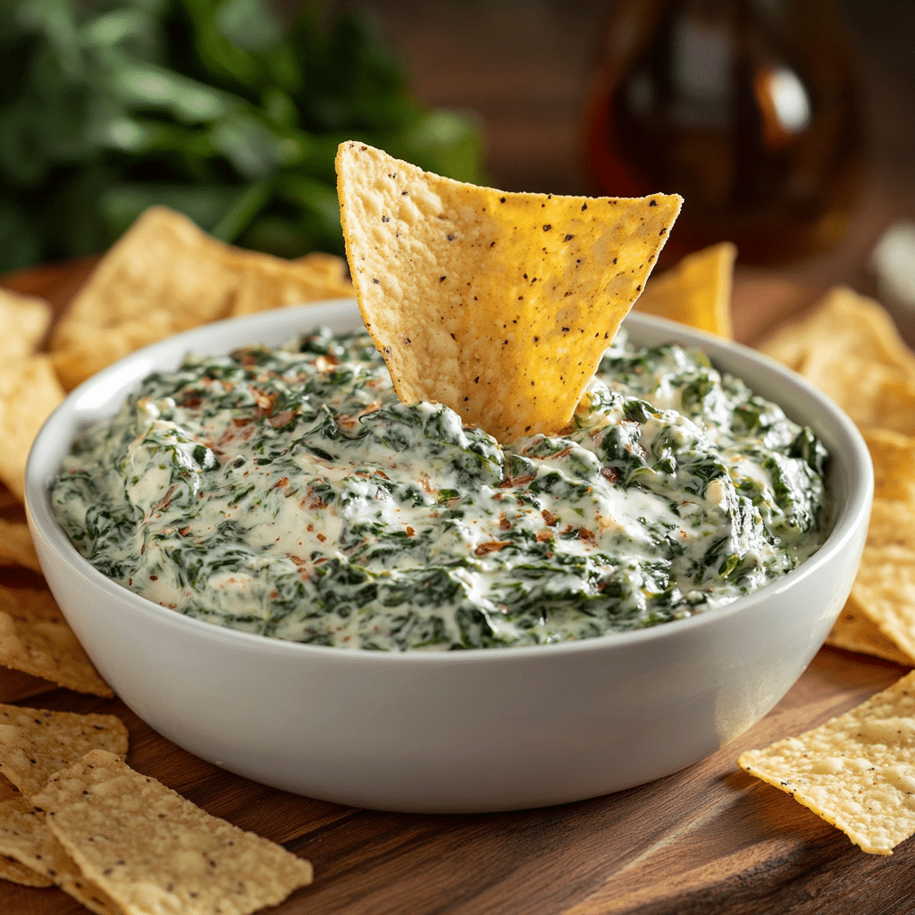 Air Fryer Spinach Dip Recipe