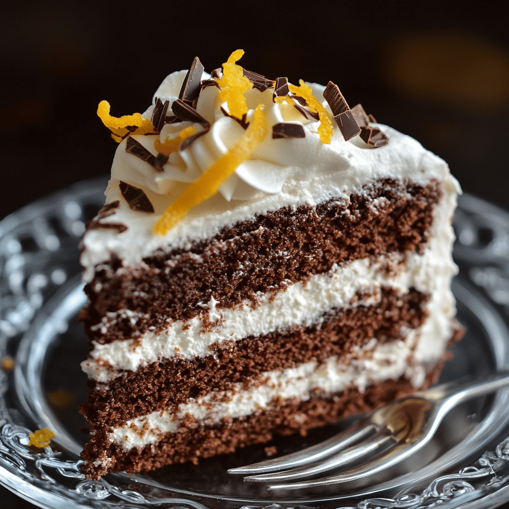 Chocolate Orange Poke Cake Recipe