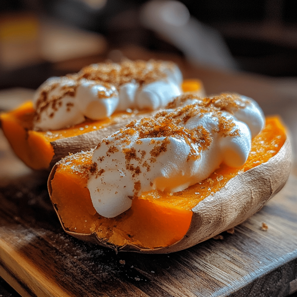 Air Fryer Stuffed Sweet Potatoes Recipe