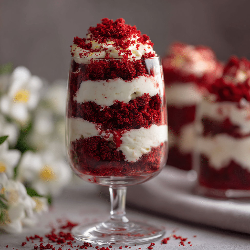 Red Velvet Cheesecake Trifle Recipe