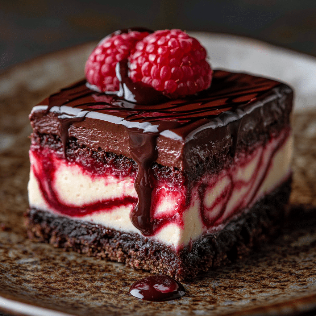 Cherry Cheesecake Brownies