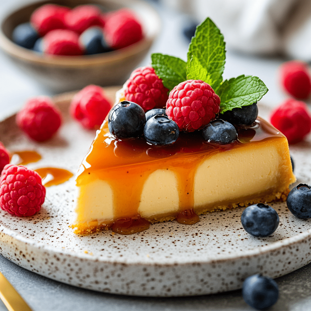 Flan de Queso