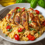 One-Pot Italian Chicken and Orzo Recipe