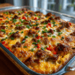Easy Philly Cheese Steak Casserole Recipe