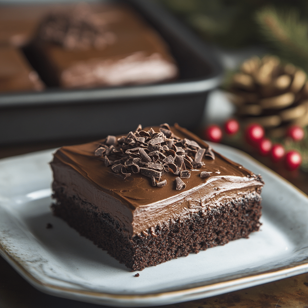 Chocolate Tres Leches Cake