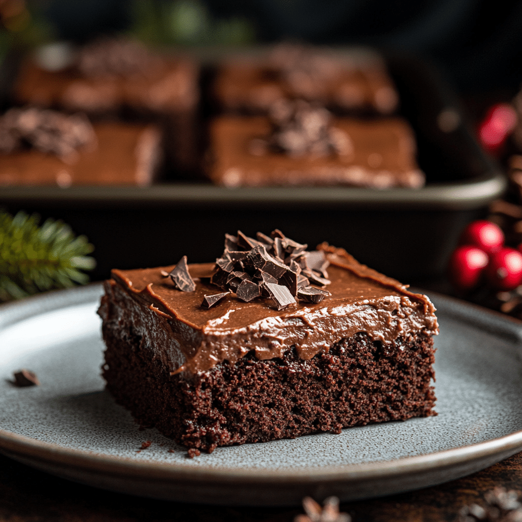 Chocolate Tres Leches Cake
