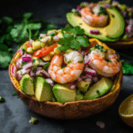 Shrimp Stuffed Avocados Recipe
