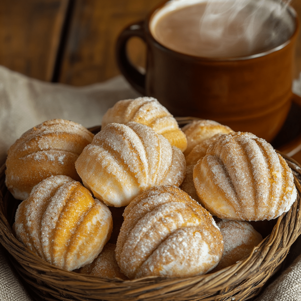 Conchas (Mexican Sweet Bread)