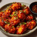 Crispy Baked Spicy Chicken Bites Recipe
