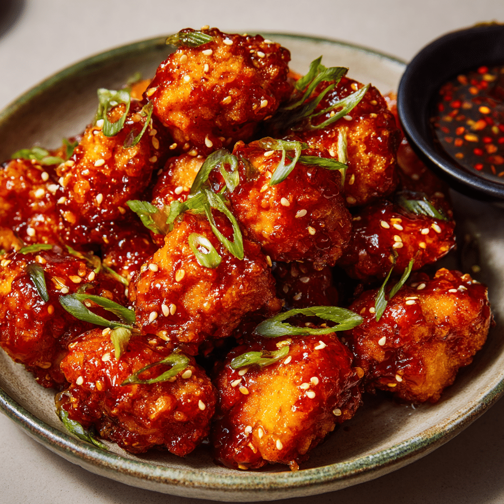 Crispy Baked Spicy Chicken Bites Recipe