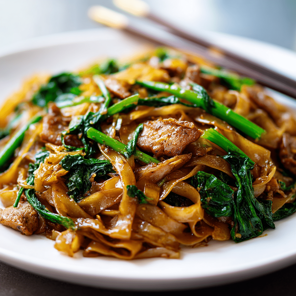Delicious Pad See Ew: Easy Thai Stir-Fried Noodles Recipe