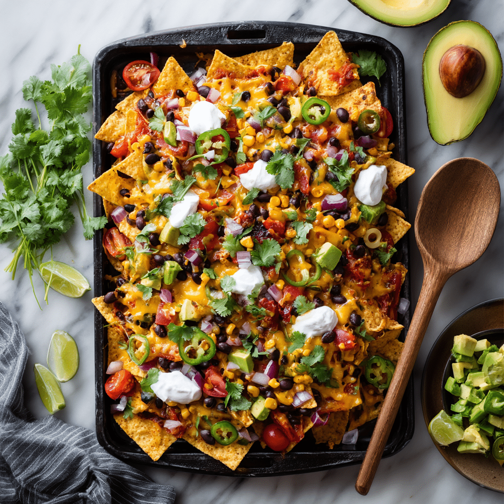 Loaded Sheet Pan Nachos Recipe