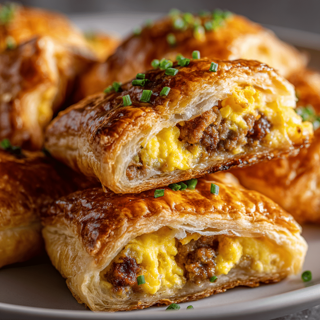 Sausage Egg & Cheese Roll-Ups