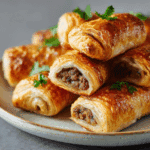 Savory French Onion Sausage Rolls Recipe