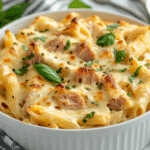 Quick & Creamy Healthy Tuna Pasta Bake Recipe