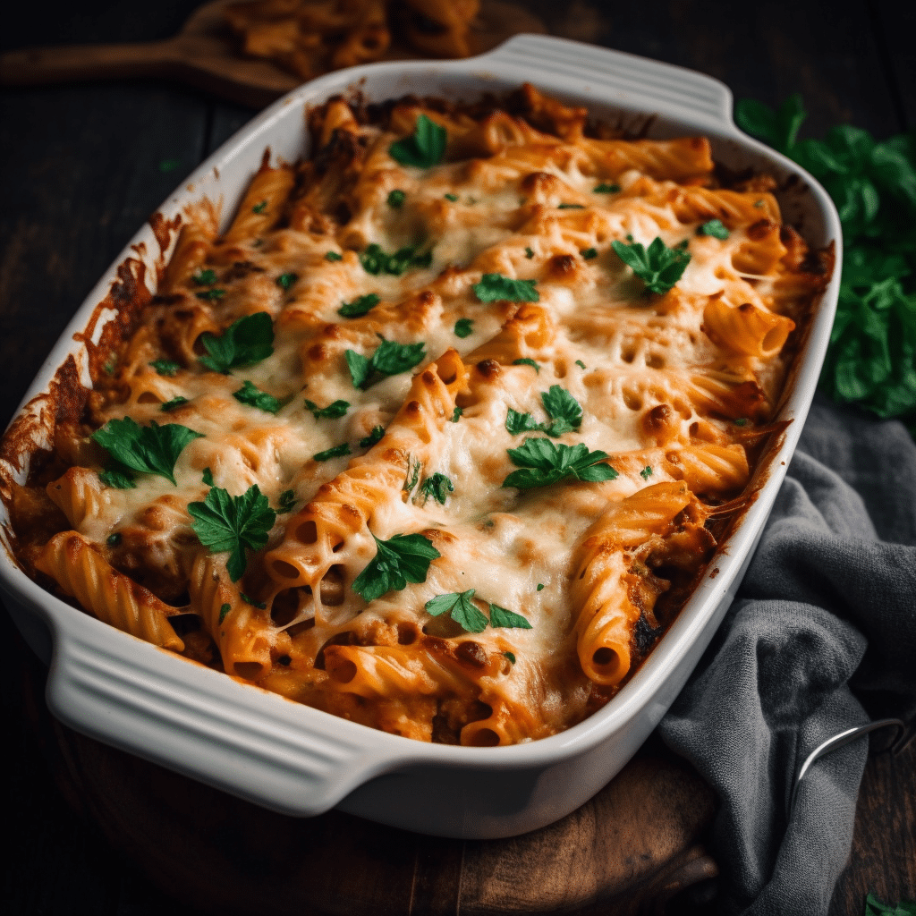 Chicken and Bacon Pasta Casserole Recipe