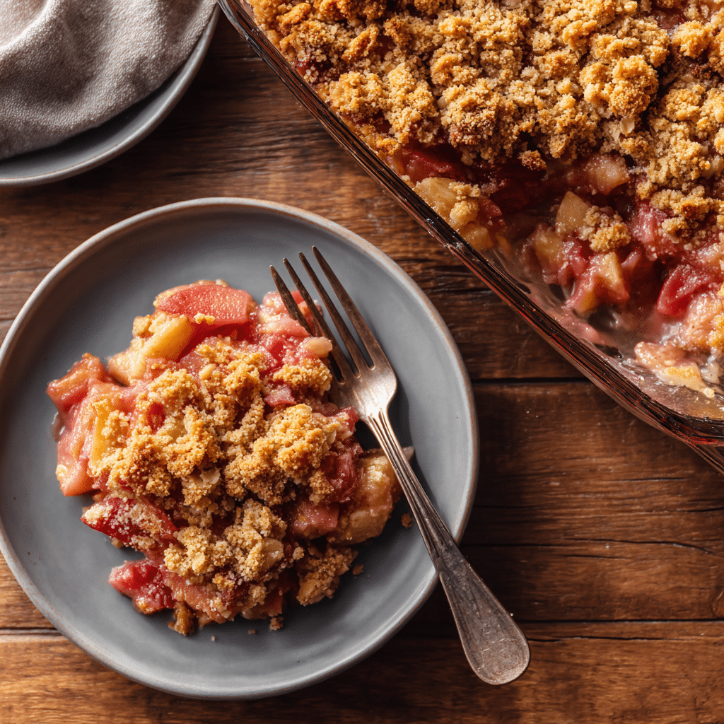 Classic Rhubarb Crisp Recipe