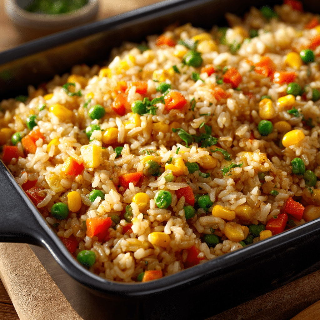 Baked Fried Rice