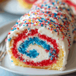 4th of July Cake Roll Recipe
