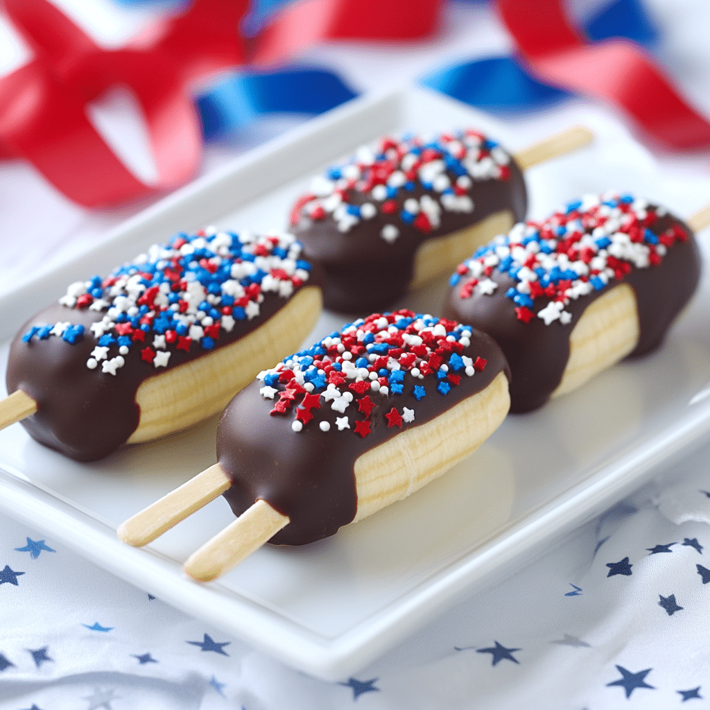 Frozen Chocolate-Covered Bananas Recipe