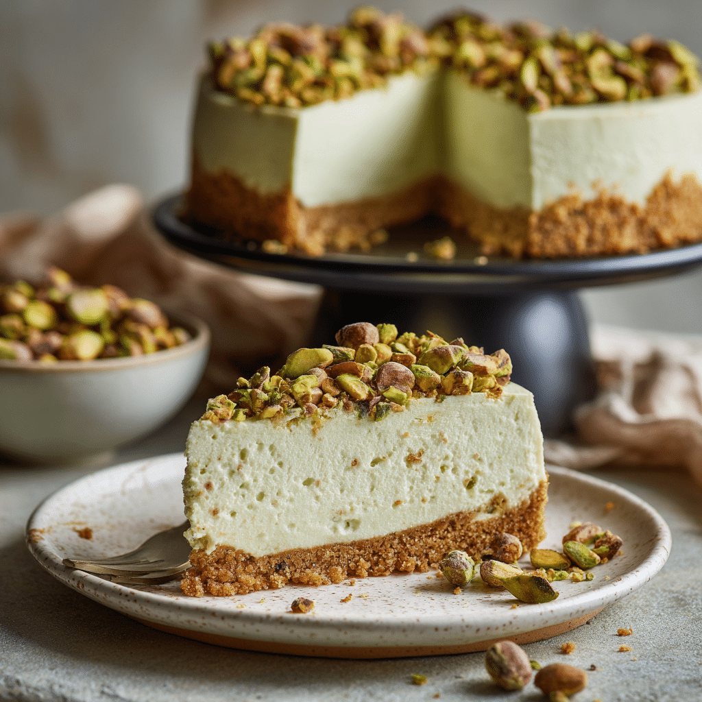 Pistachio Cheesecake