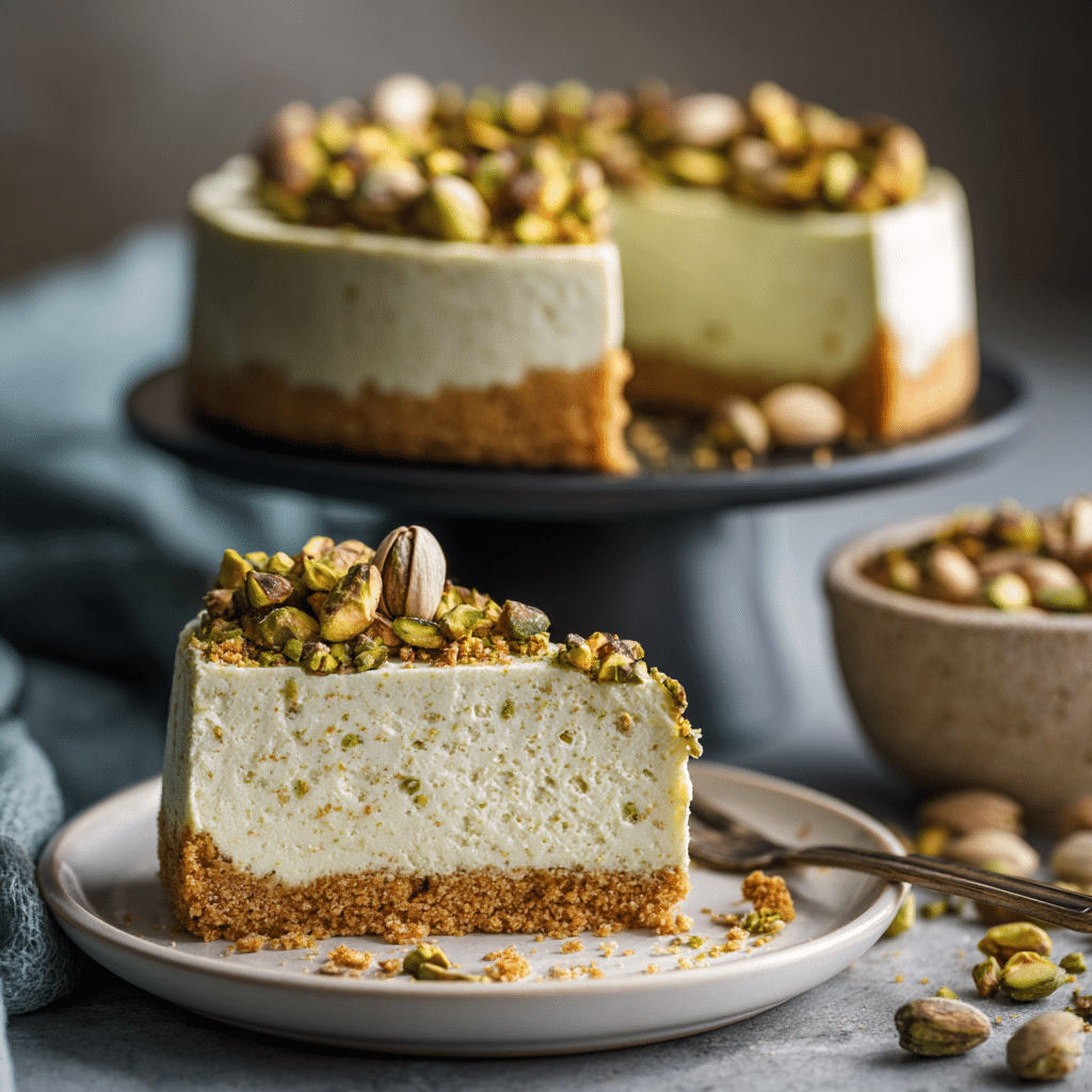 Pistachio Cheesecake