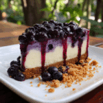 Irresistible Blueberry Dream Cheesecake