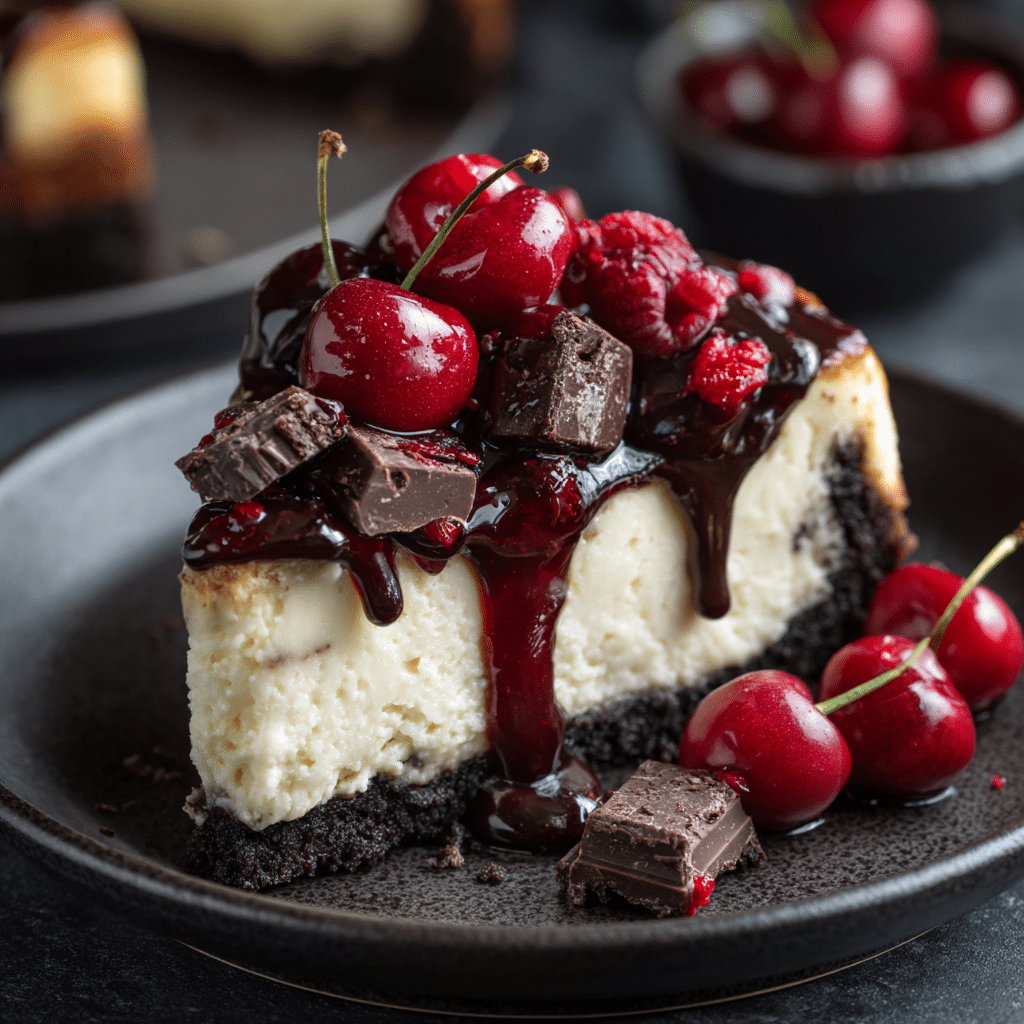 Black Forest Cheesecake Symphony