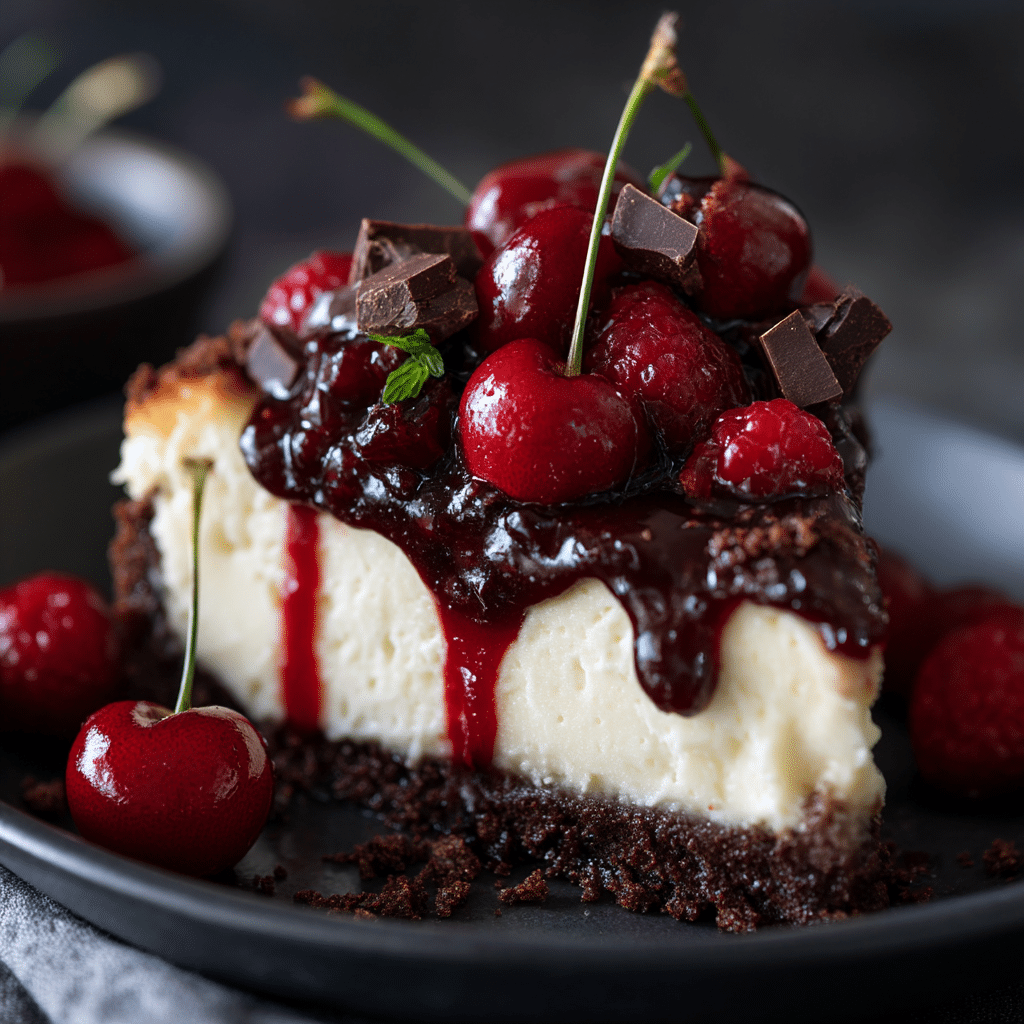 Black Forest Cheesecake Symphony