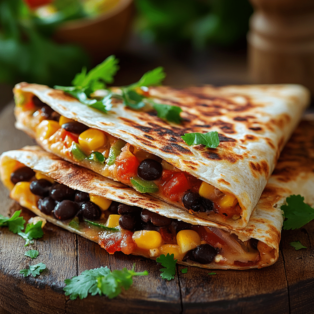 Vegetarian Quesadillas Recipe
