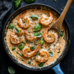 Creamy Garlic Shrimp with White Sauce Recipe