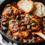 Tuscan Skillet Chicken Cacciatore Recipe