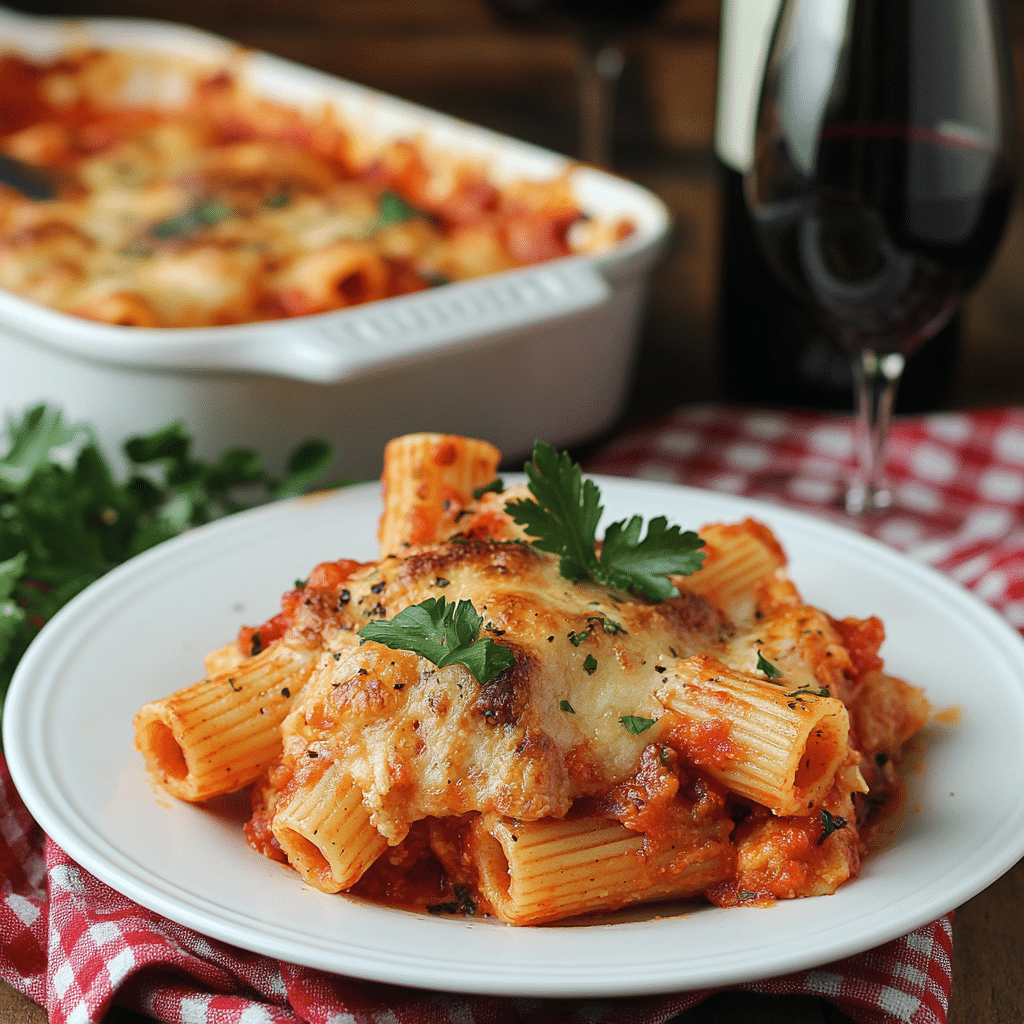 Rigatoni al Forno (Baked Pasta) Recipe