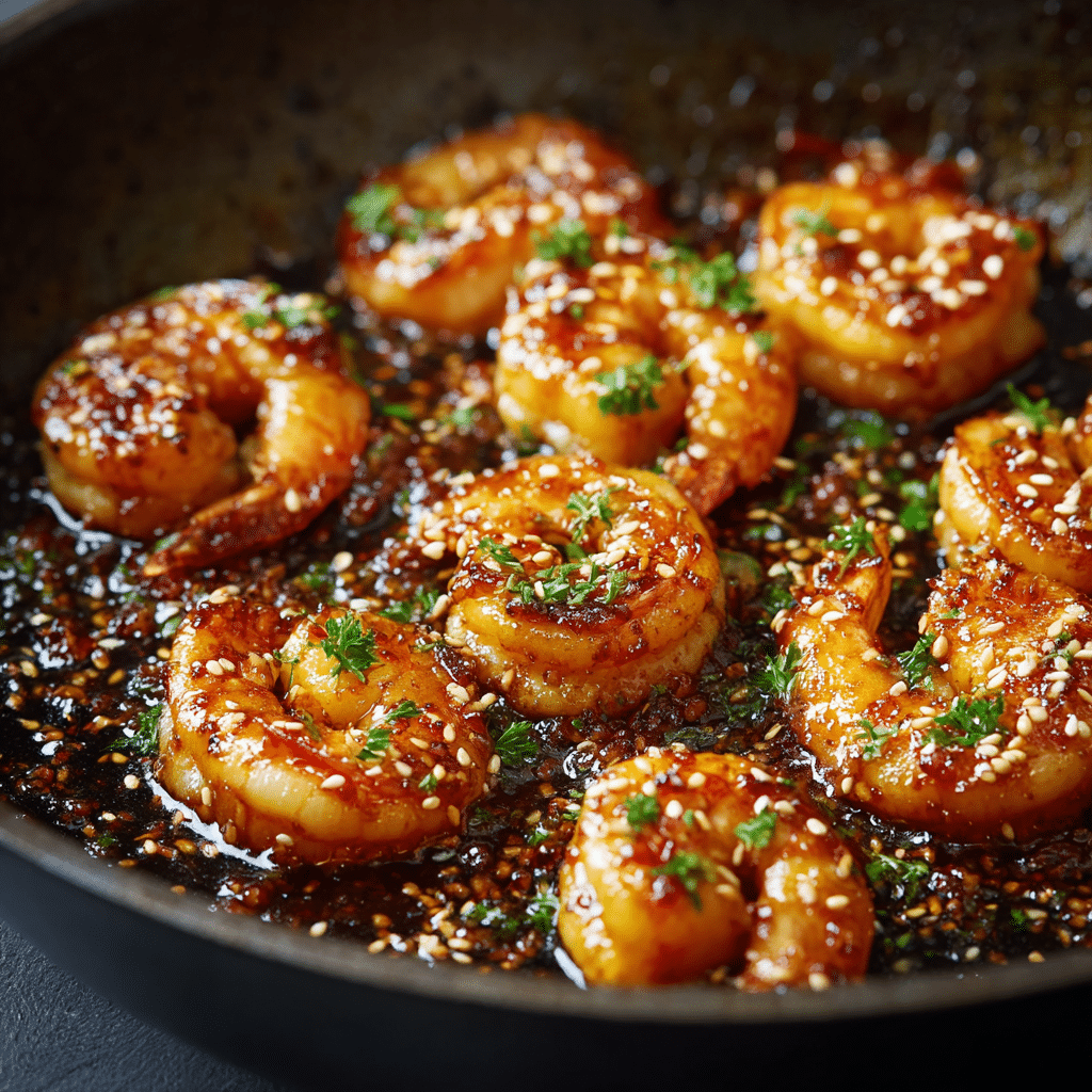 Honey Garlic Shrimp