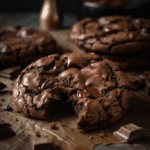 Quadruple Chocolate Soft Fudgy Pudding Cookies Recipe